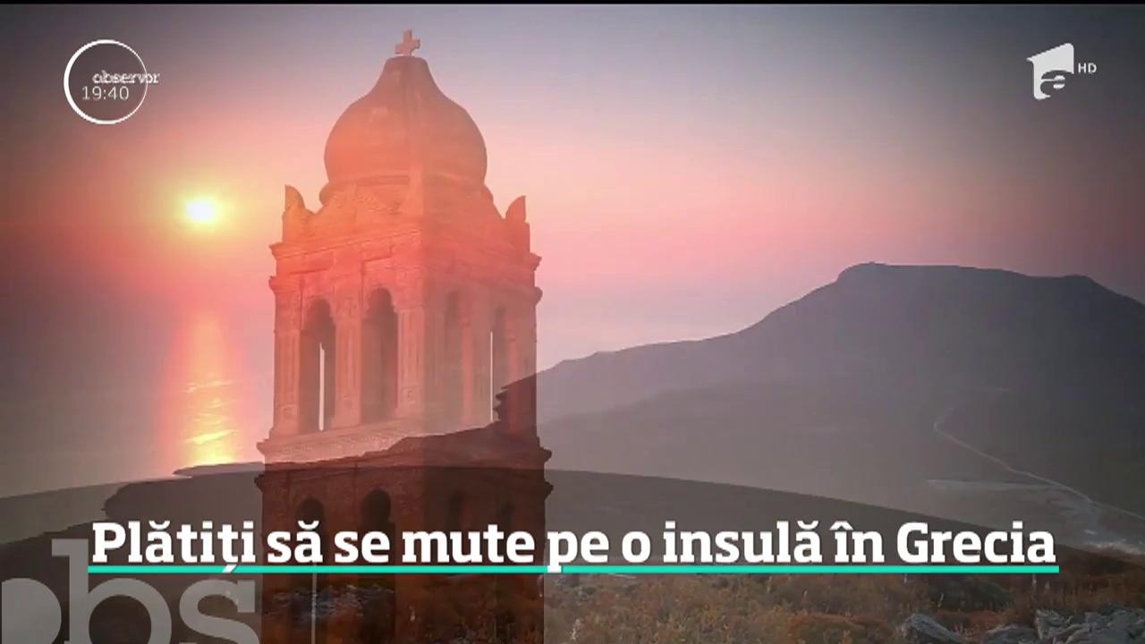 Insulă &icirc;nsorită cu peisaje de vis caută locuitori! Autorităţile elene vor să plateaca mai mulți tineri să se mute pe o insulă &icirc;n Grecia