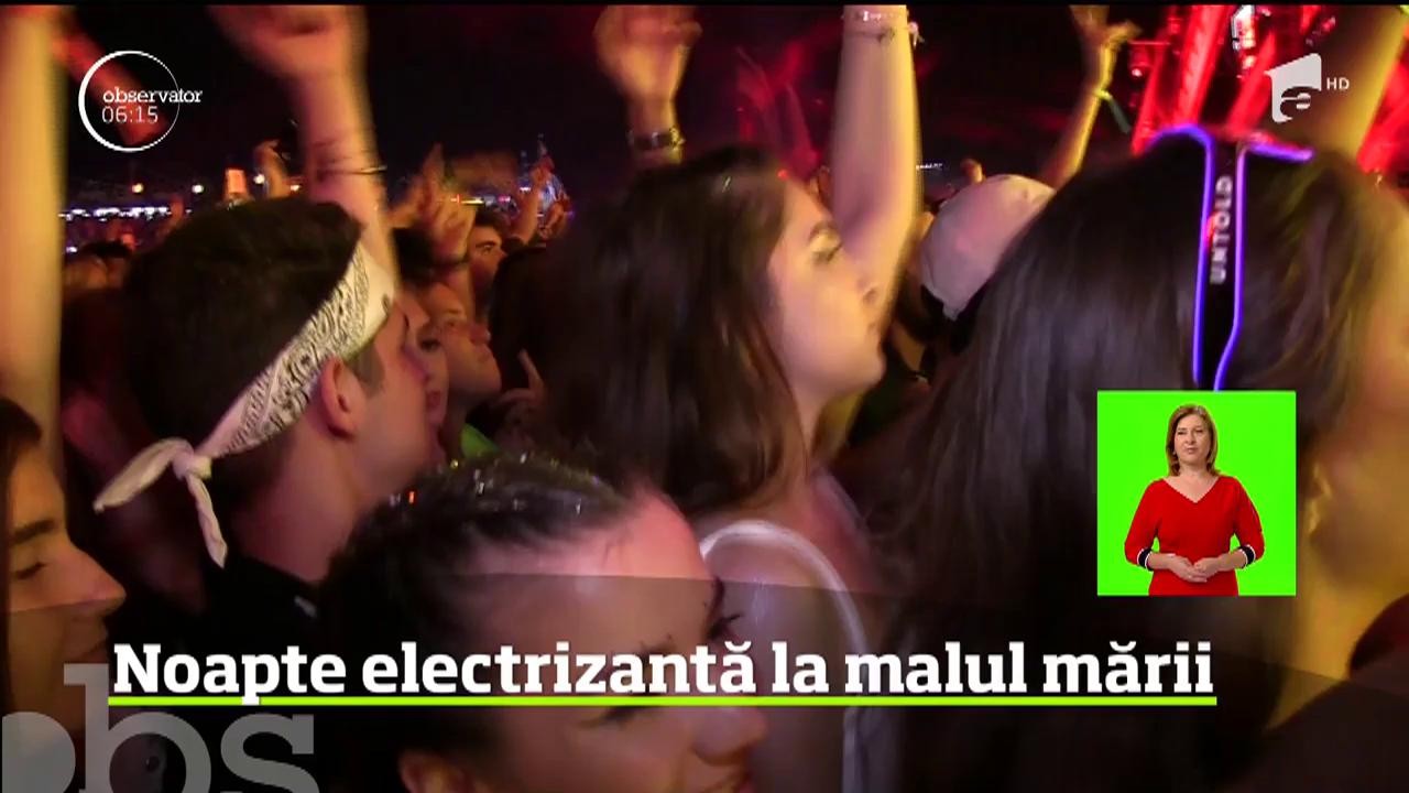 Mii de petrecăreţi au făcut noapte albă &icirc;n startul celei de-a treia ediţii a festivalului Neversea