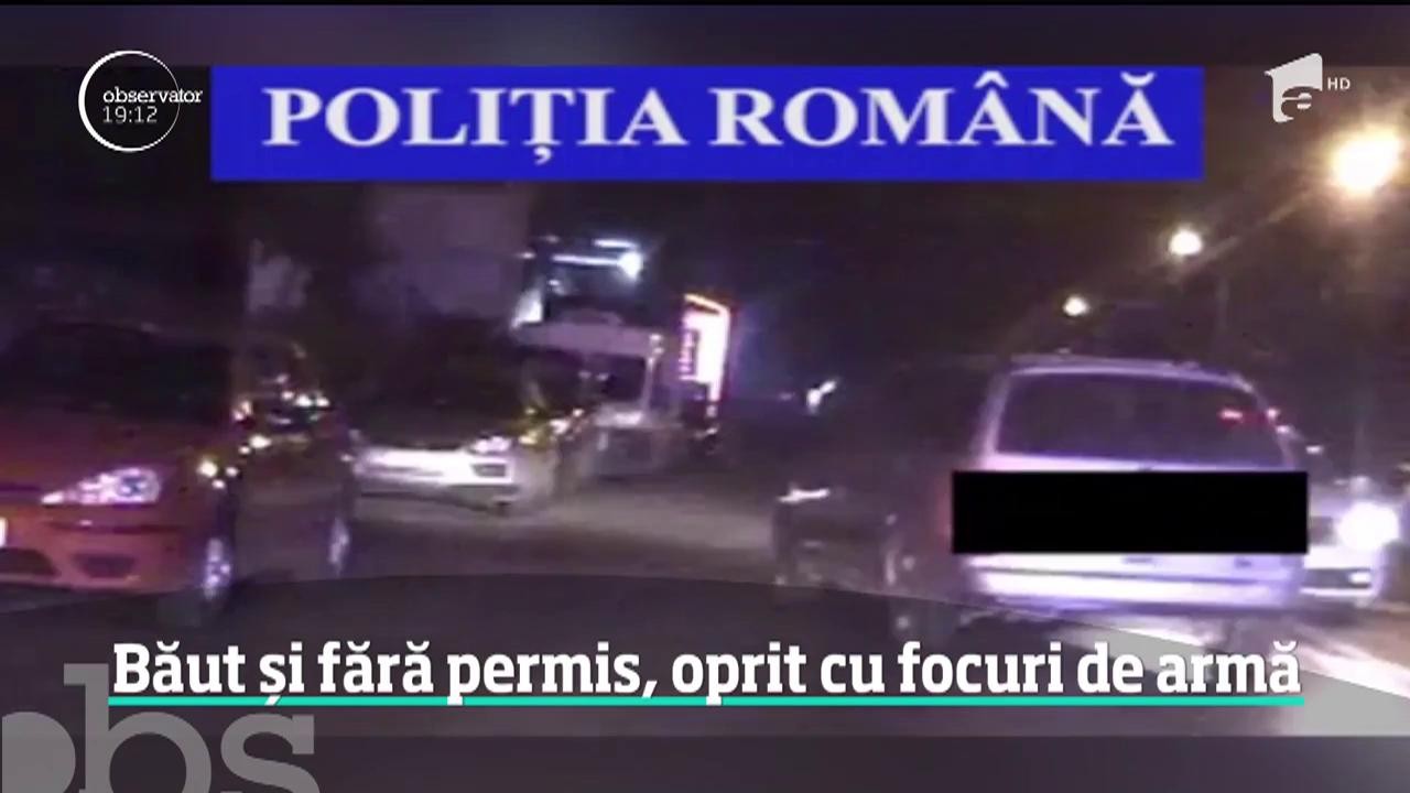 Urmărire cu focuri de armă &icirc;n Focşani
