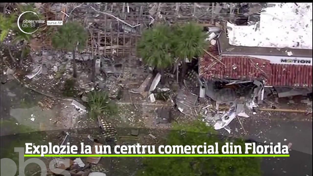 Explozie puternică &icirc;ntr-un mall din Florida! Cel puţin 21 de oameni au fost răniţi