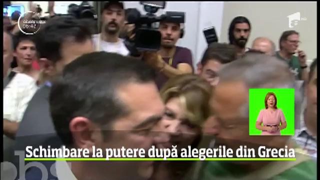 Victorie a opoziţiei &icirc;n Grecia, după alegerile anticipate