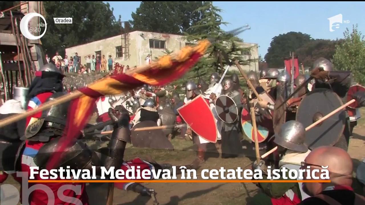 Călătorie istorică &icirc;n timp la festivalul de la Cetatea din Oradea