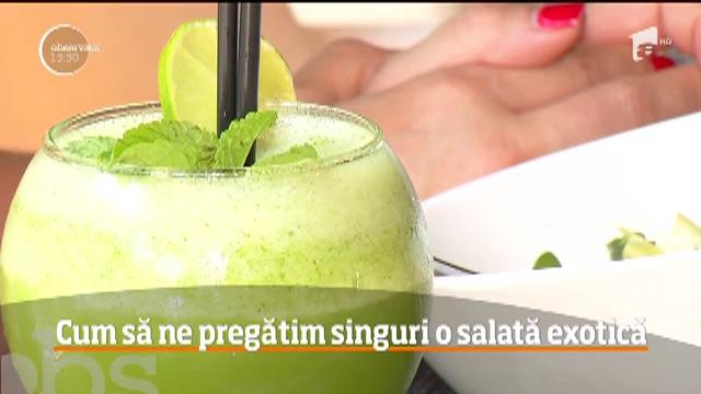 Rețete igenioase de vară. Cum ne pregătim o salată fresh