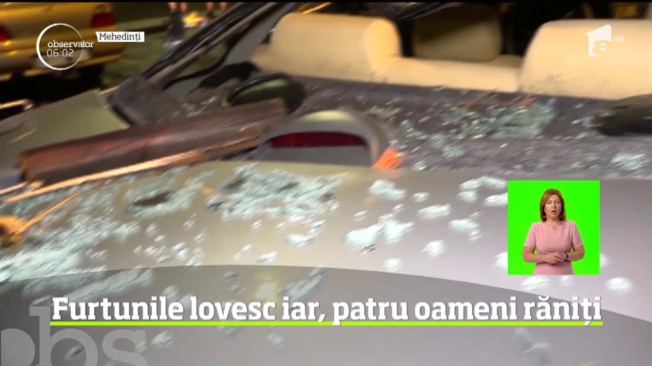 După c&acirc;teva zile de caniculă, vremea a &icirc;ntors foaia, iar furtunile au pus, din nou, stăp&acirc;nire pe ţară