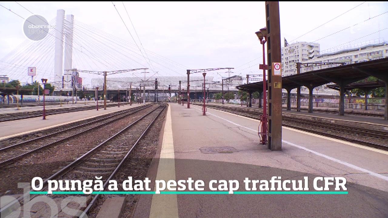 O pungă de plastic a blocat mii de oameni &icirc;n Gara de Nord şi &icirc;n vagoane