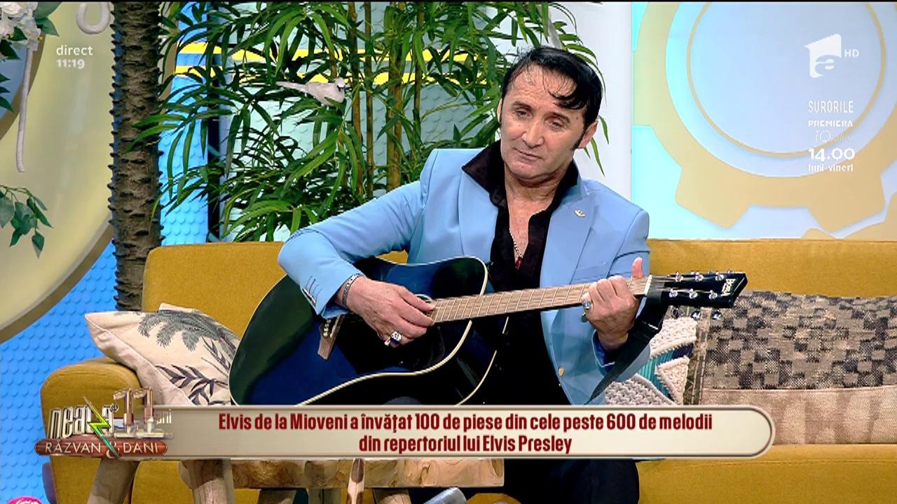 The King Is Back. Elvis de la Mioveni, la Neatza cu Răzvan și Dani! Valentin Mogoașe: Românii îl preferă pe Guță