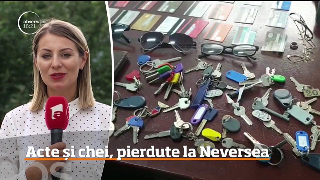 Acte și chei, pierdute la Neversea. Cele mai multe dintre obiecte pierdute au fost recuperate de angajaţii de la salubritate