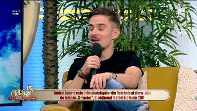 Andrei Leonte ne invită pe toți &icirc;n Vamă! Ascultă aici piesa "Uite marea", la Neatza cu Răzvan și Dani!