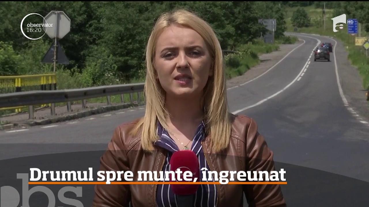 Şoseaua care face legătura &icirc;ntre Predeal şi R&acirc;şnov, &icirc;n reparaţii