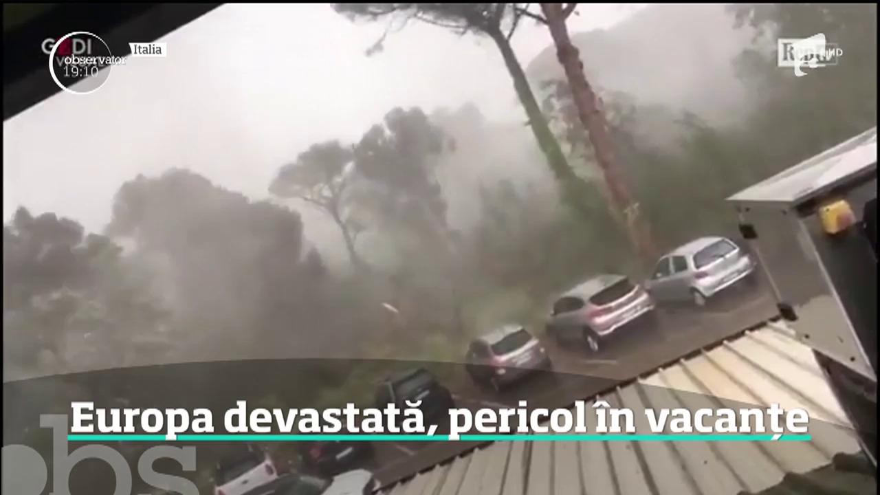 Furtuni violente se &icirc;ndreaptă spre Rom&acirc;nia! Fenomene extreme ar putea lovi ţara noastră peste 48 de ore