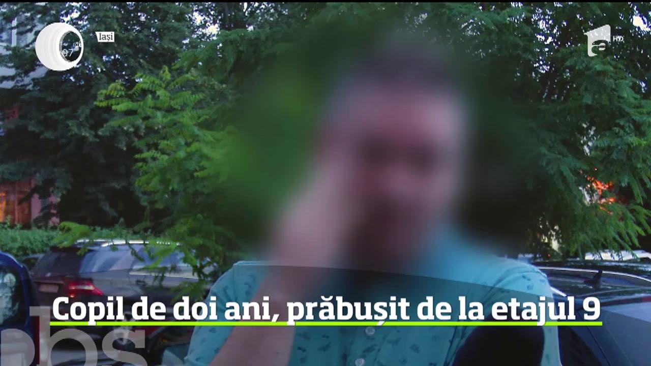 Dramă fără margini &icirc;ntr-o familie din Iaşi. Un copil de doi ani şi jumătate a murit după ce a căzut &icirc;n gol de la etajul nouă