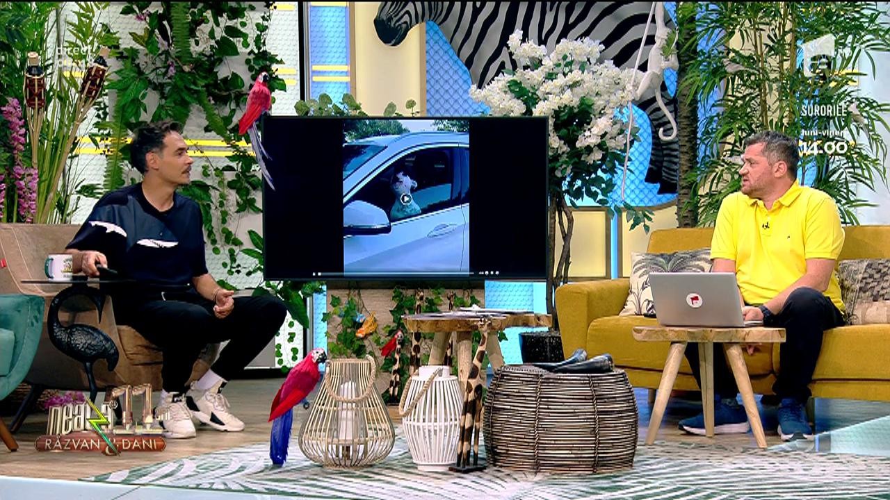 Smiley News - Neatza cu Răzvan și Dani. Așa face un c&acirc;ine care vrea un kebab!