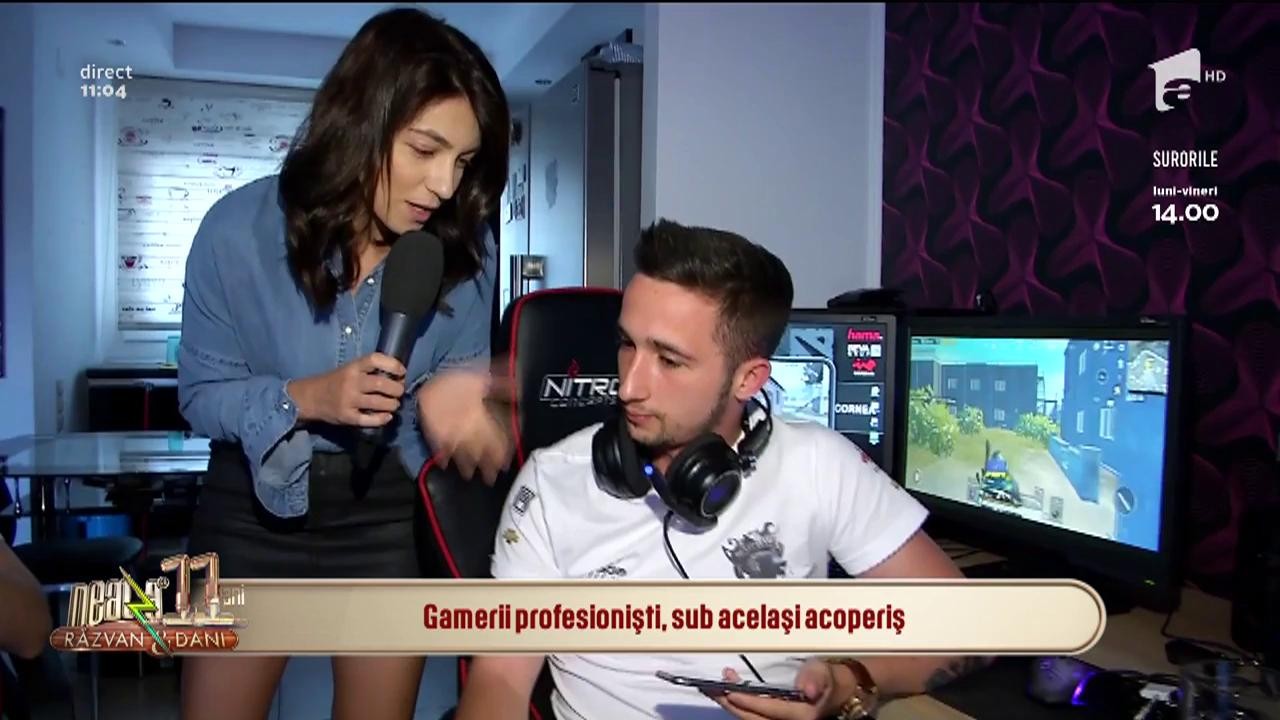 Echipa Neatza cu Răzvan și Dani, în vizită la NextPlease! Gaming. Așa arată casa unor gameri profesionişti!