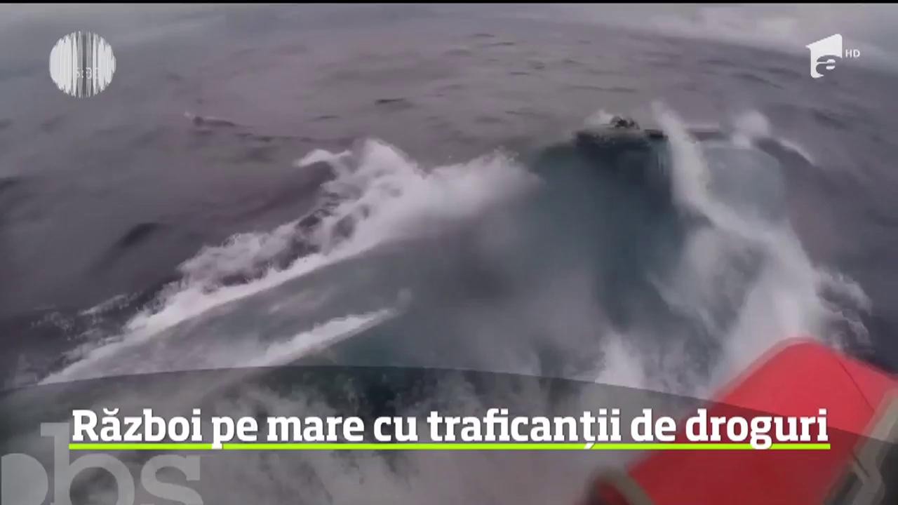 Război pe mare cu traficanții de droguri
