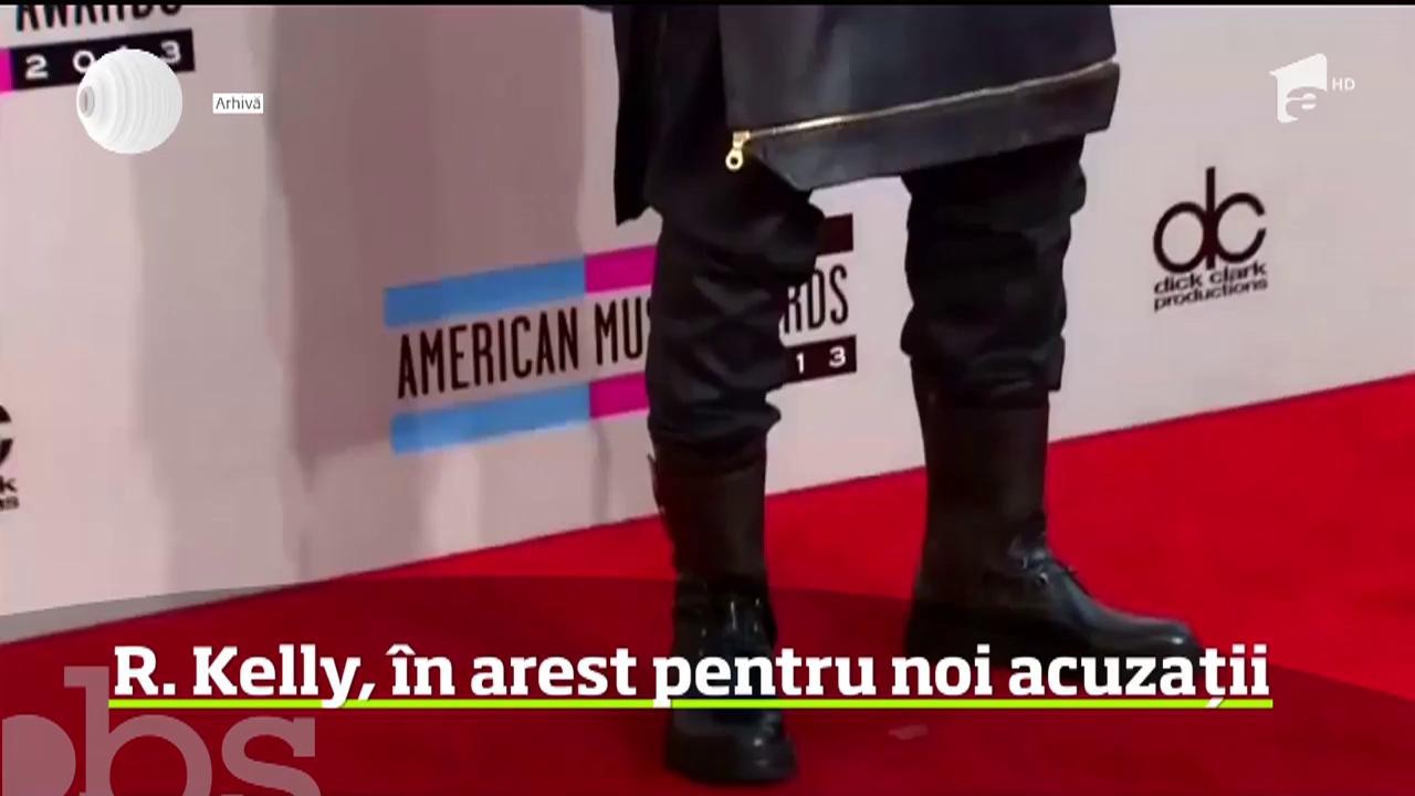 C&acirc;ntăreţul american R. Kelly, arestat pentru noi acuzații