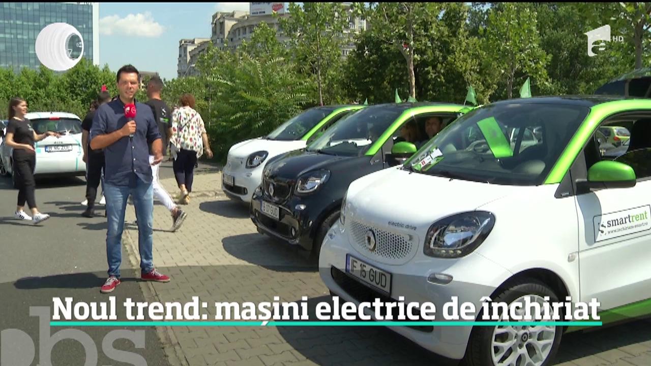 Noul trend: mașini electrice de &icirc;nchiriat