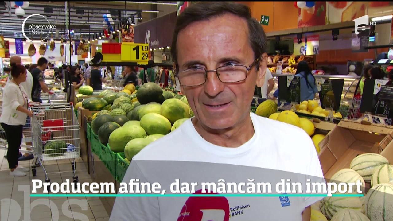 Afinele rom&acirc;nești ajung pe mesele străinilor, iar noi m&acirc;ncăm fructe de import