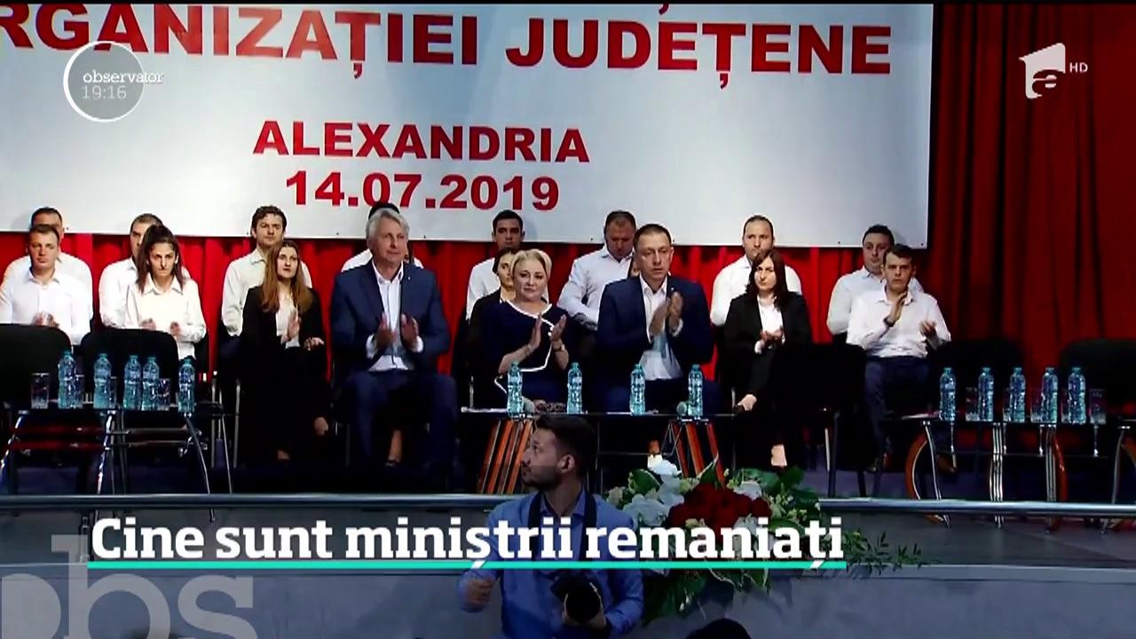 Opt miniştri &icirc;şi pierd fotoliile de la Palatul Victoria. Cine sunt ministrii remaniați