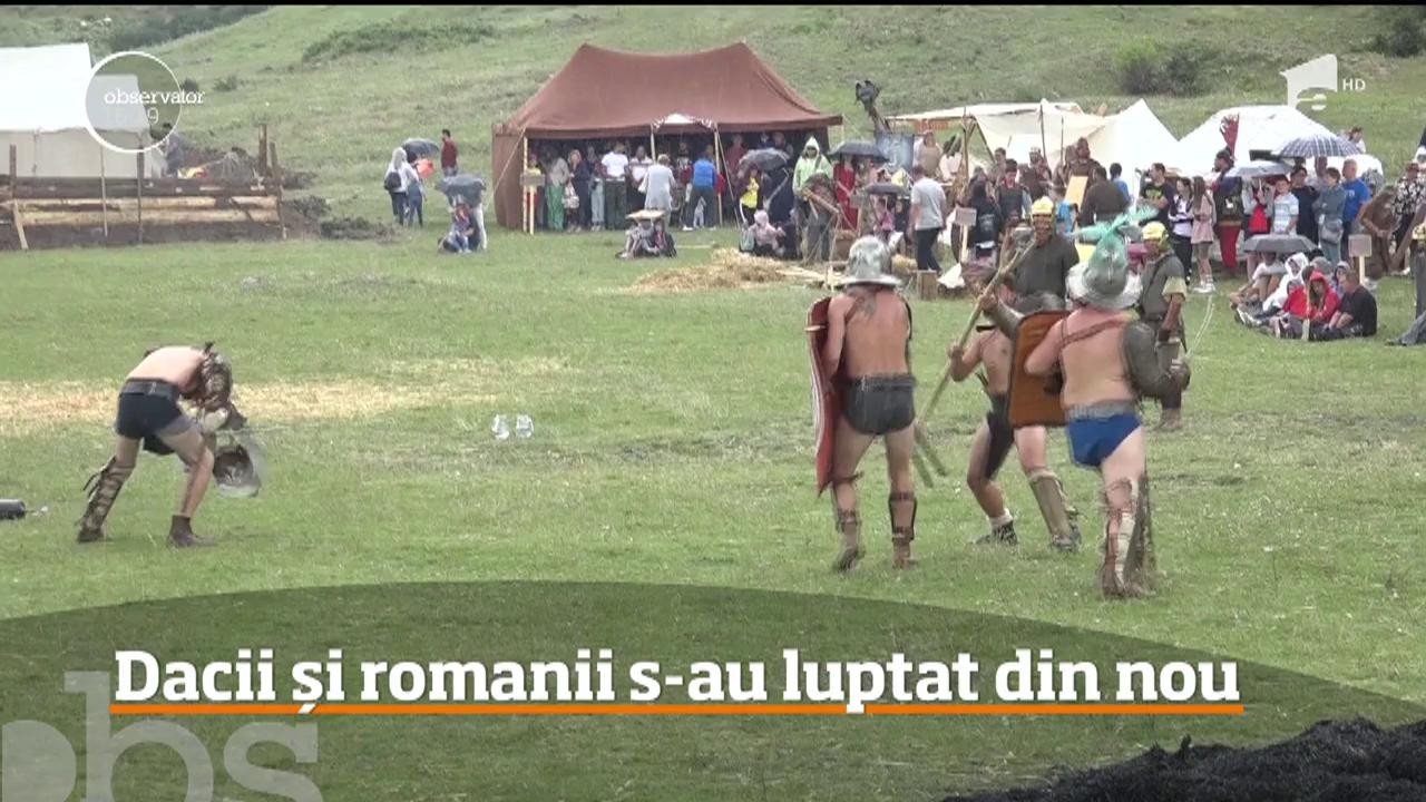 Dacii şi romanii s-au confruntat din nou, &icirc;n judeţul Hunedoara!