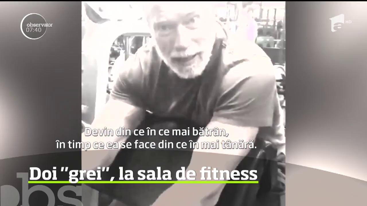 Legendara sportivă, Nadia Comăneci s-a &icirc;nt&acirc;lnit cu Arnold Schwarzenegger