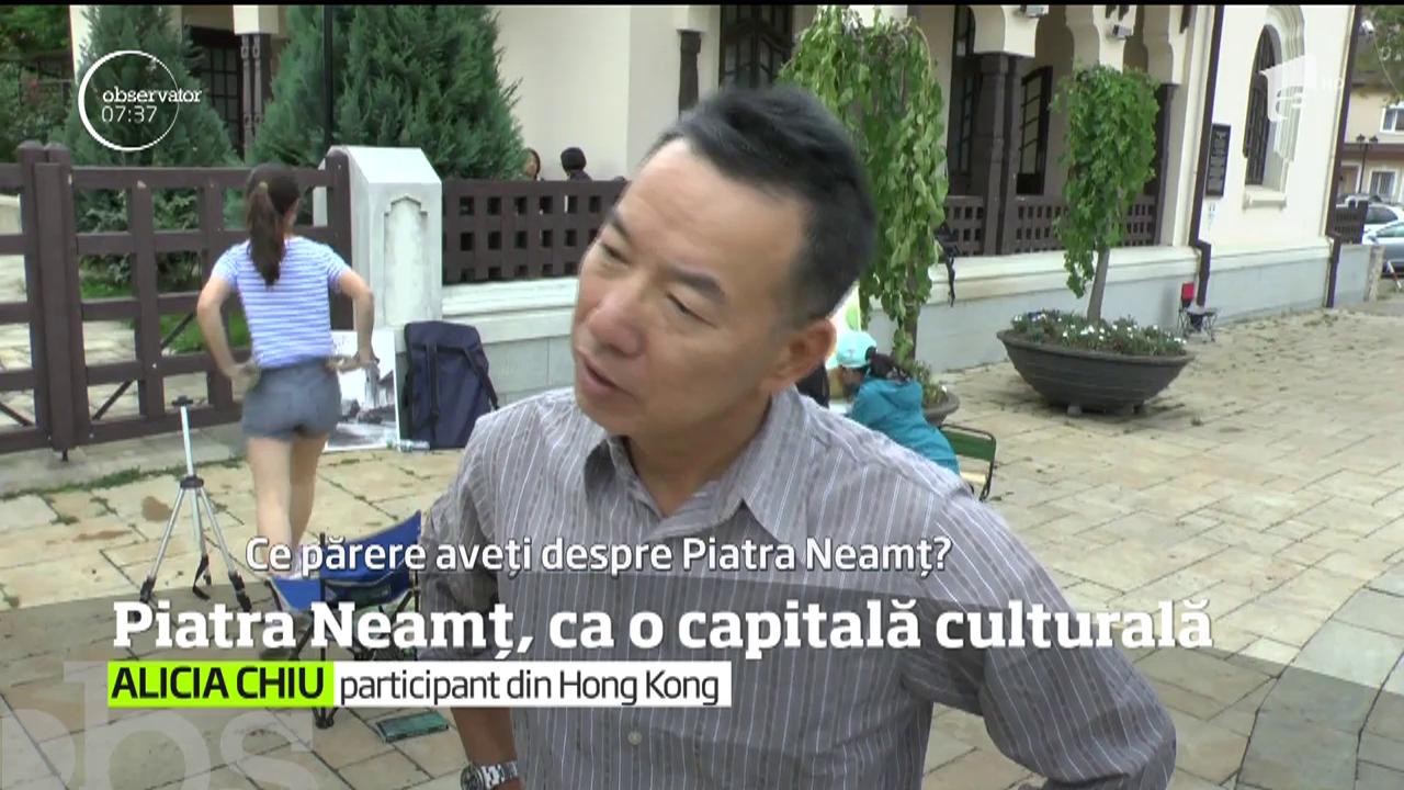 Oraşul Piatra Neamţ s-a transformat &icirc;n aceste zile &icirc;ntr-o veritabilă capitală culturală de renume mondial