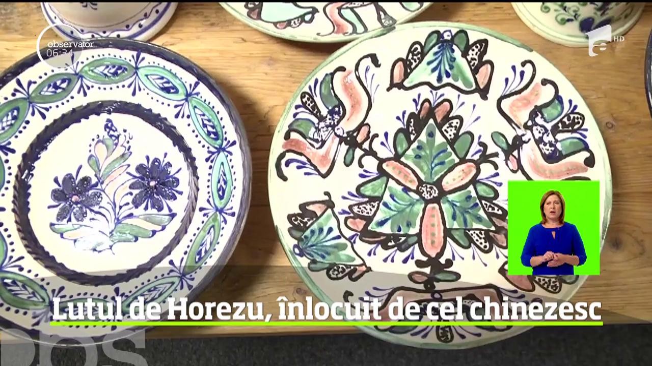 Lutul de Horezu, &icirc;nlocuit de cel chinezesc