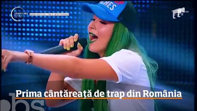 Emy Alupei, prima c&acirc;ntăreață de trap din Rom&acirc;nia