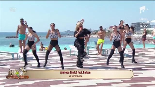 Neatza cu Răzvan și Dani. Andreea Bănică, mai sexy ca niciodată! Artista c&acirc;ntă piesa Ce vrei de la mine