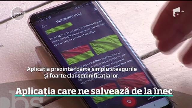 Aplicaţia lansată de Asociaţia Scafandrilor şi a Salvamarilor poate salva viața turiștilor de pe litoral