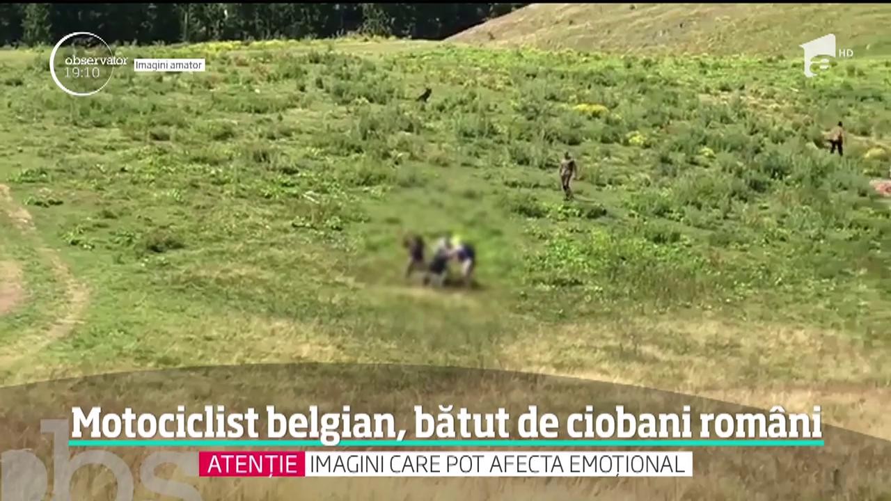 Ciocnirea civilizaţiilor pe un c&acirc;mp din Rom&acirc;nia! Un turist belgian a fost bătut cu bestialitate