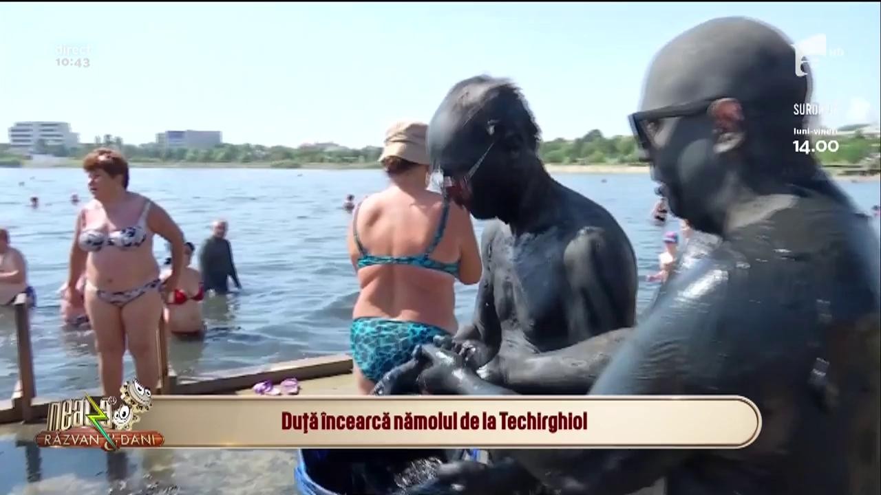 Marian Duţa a &icirc;ncercat nămolul de la Techirghiol şi s-a transformat &icirc;n "Reporterul Negru"