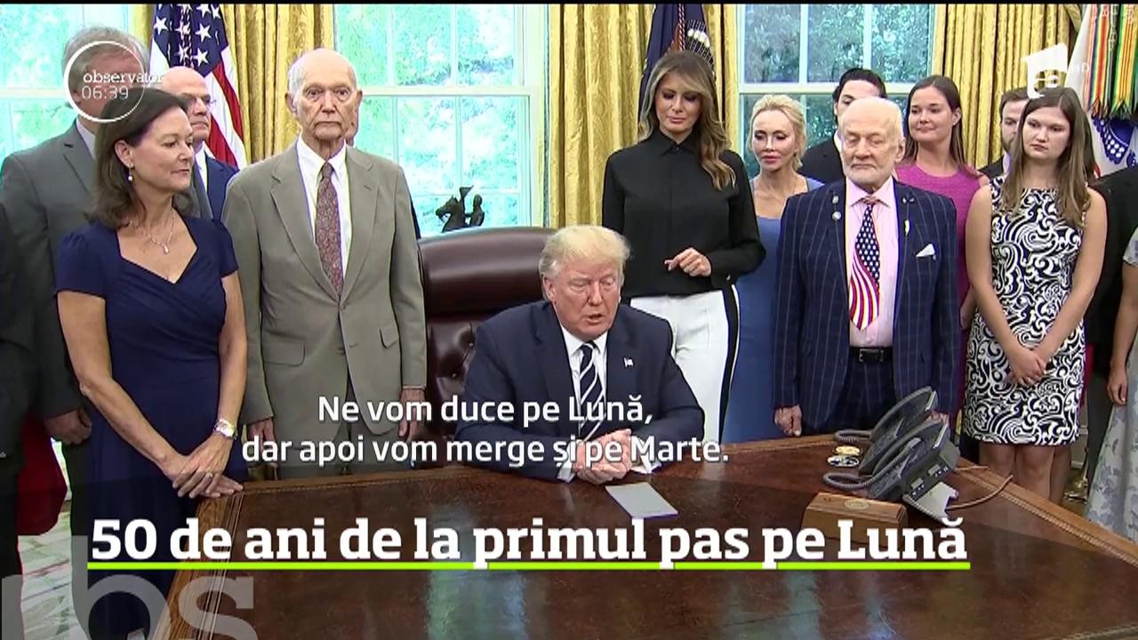 Donald Trump vrea să trimită primul echipaj uman pe Marte