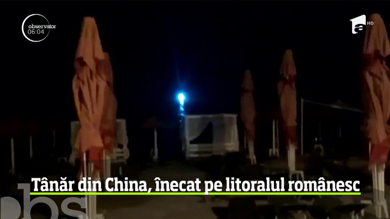 Un t&acirc;năr din China a murit &icirc;necat pe plaja din Mangalia