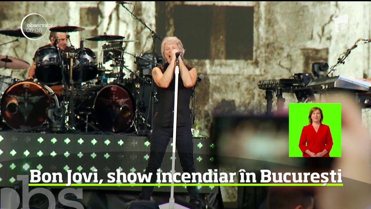 Trupa Bon Jovi a revenit &icirc;n Rom&acirc;nia, spre bucuria fanilor care au aşteptat cu nerăbdare momentul
