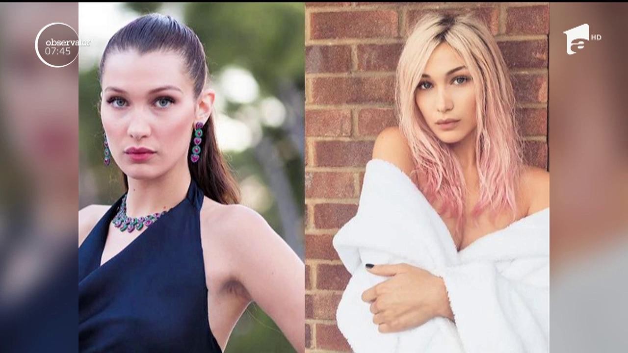 Bella Hadid şi-a schimbat look-ul