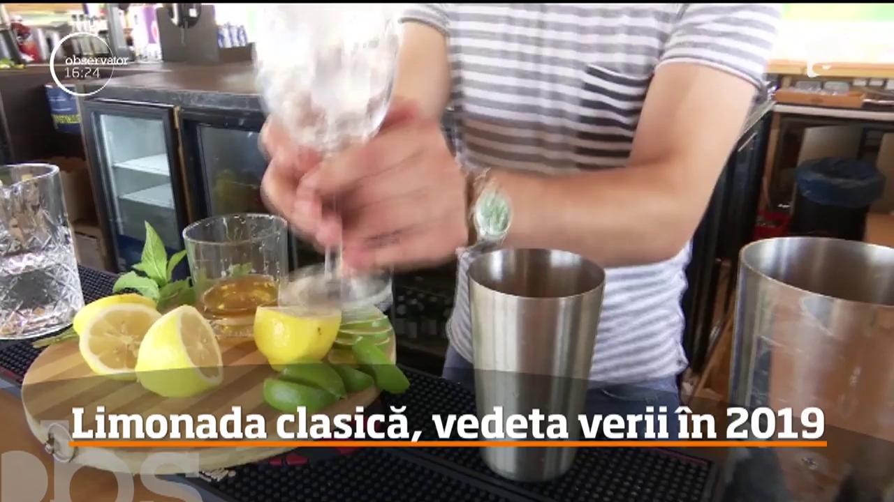 Clasica limonadă este şi va răm&acirc;ne una dintre cele mai apreciate băuturi pe timp de vară