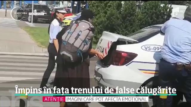 Două false călugăriţe au &icirc;ncercat să omoare un om, &icirc;n gara din Vaslui!