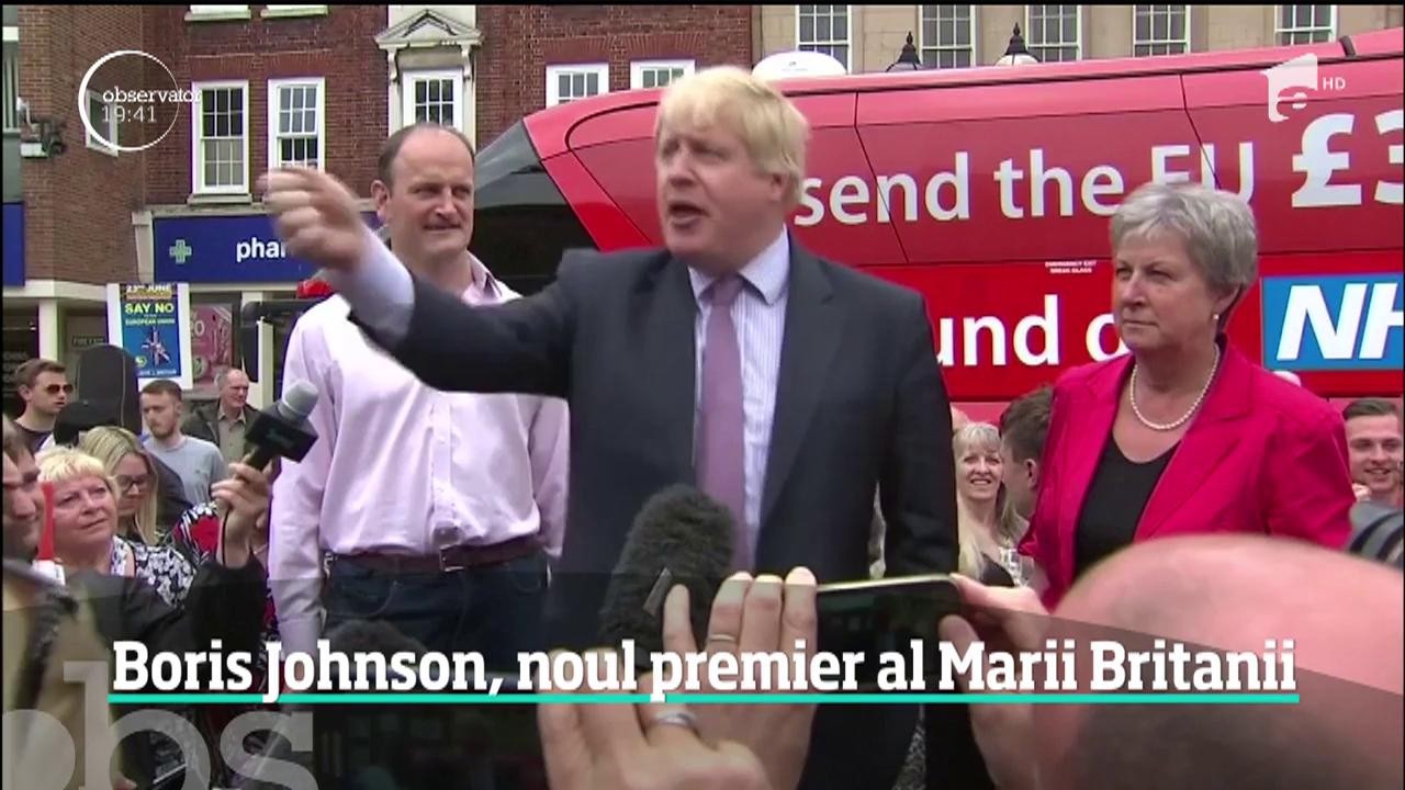 Boris Johnson este noul premier al Marii Britanii. Peste 90 de mii de membri l-au votat &icirc;n fruntea partidului Conservator
