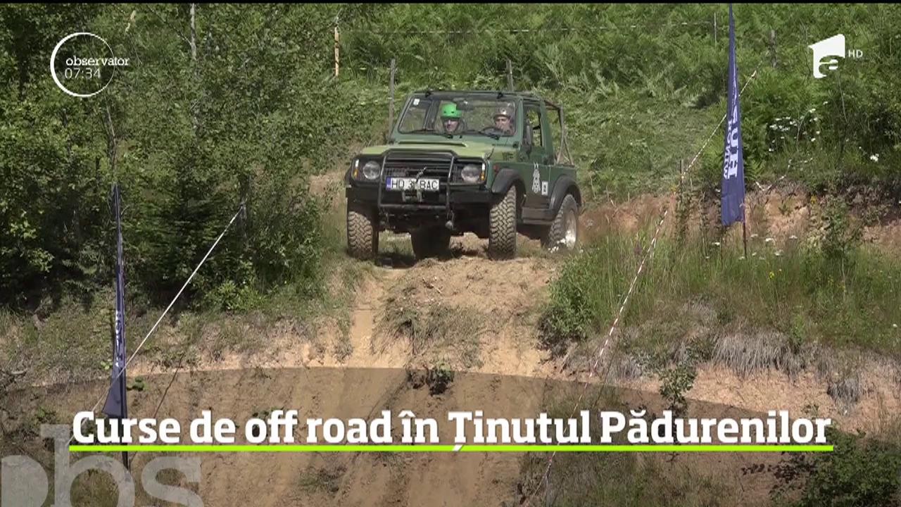 &Icirc;n Munţii Poiana Ruscă, monştrii 4x4 au făcut spectacol