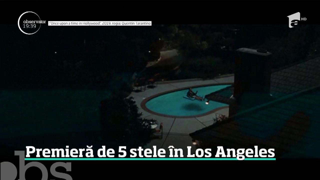 Prezentat &icirc;n deschiderea festivalului de la Cannes, mult aşteptatul &bdquo;Once Upon a Time&rdquo;, al lui Quentin Tarantino, a avut premiera mondială