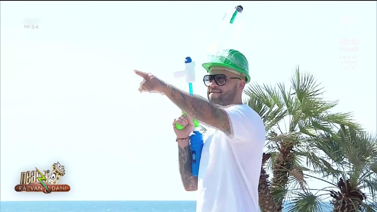 &Icirc;mpușcături cu apă &icirc;ntre Mike Diamondz și DDY Nunes! Cine va c&acirc;știga cel mai răcoritor concurs de la Neatza cu Răzvan și Dani