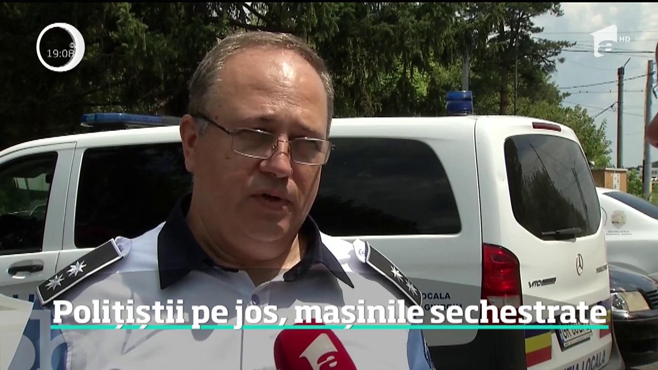 Poliţia Locală, pe jos &icirc;n misiune! E situaţia absurdă &icirc;n care au ajuns agenţii din Giurgiu