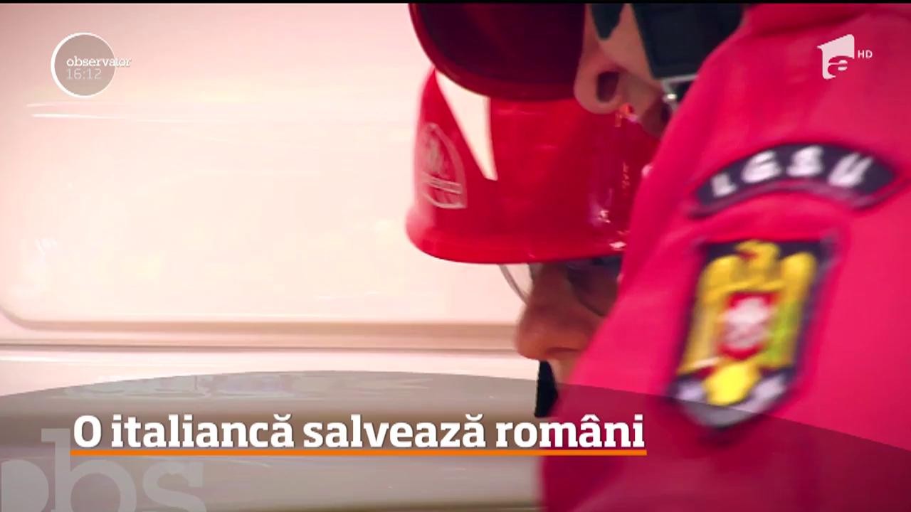 O t&acirc;nără pe jumătate rom&acirc;ncă, pe jumătate italiancă, salvează vieţi la Galaţi