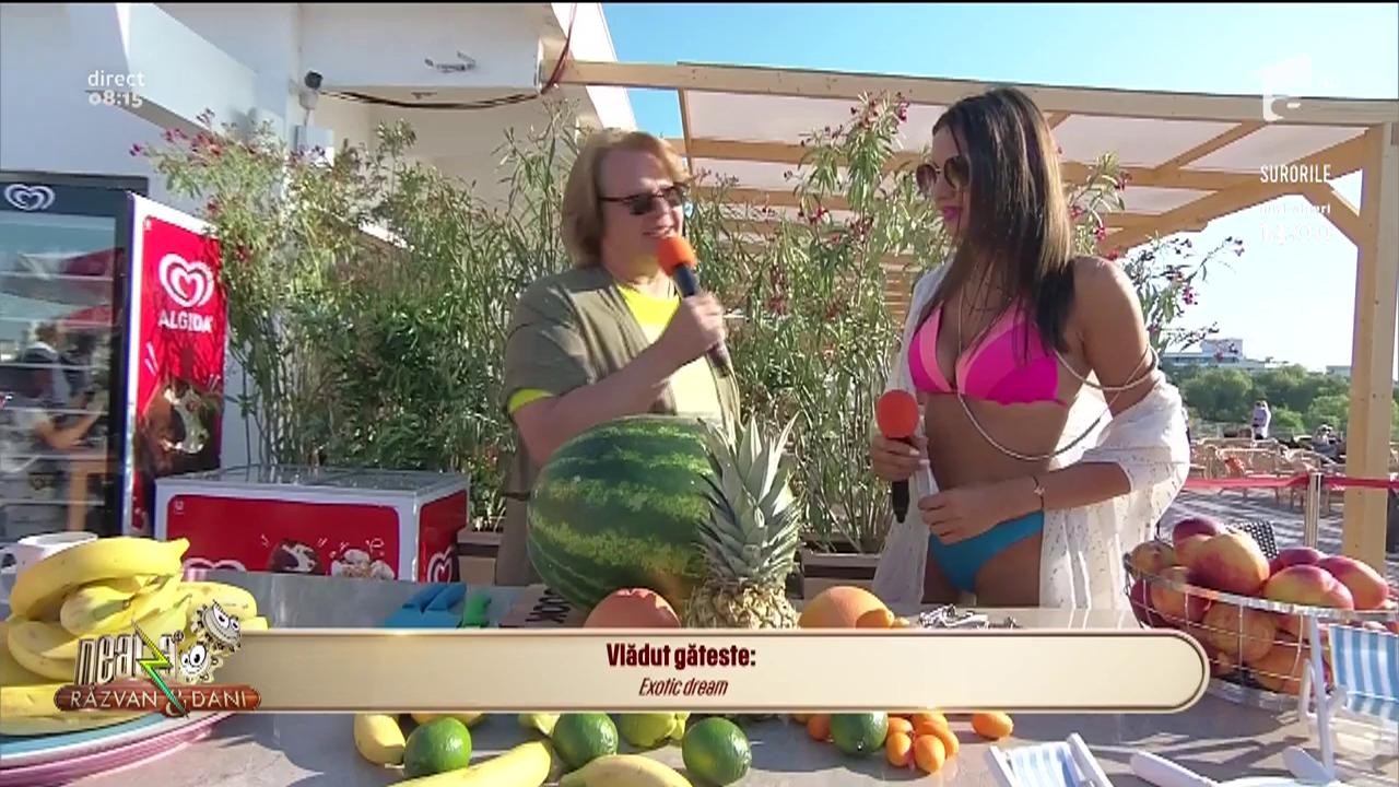 Reţeta zilei: Exotic dream - un desert din pepene şi fructe exotice