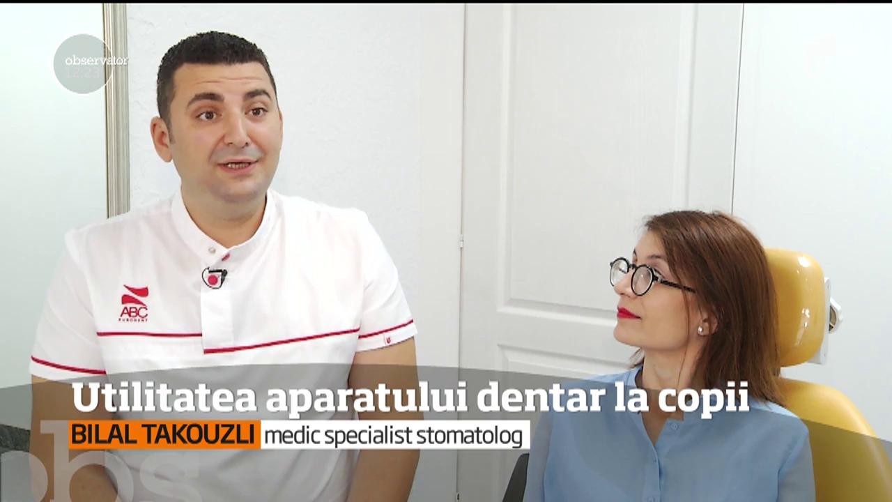 Z&acirc;mbetul este cartea noastră de vizită. Sfaturi despre utilizarea aparatului dentar la copii