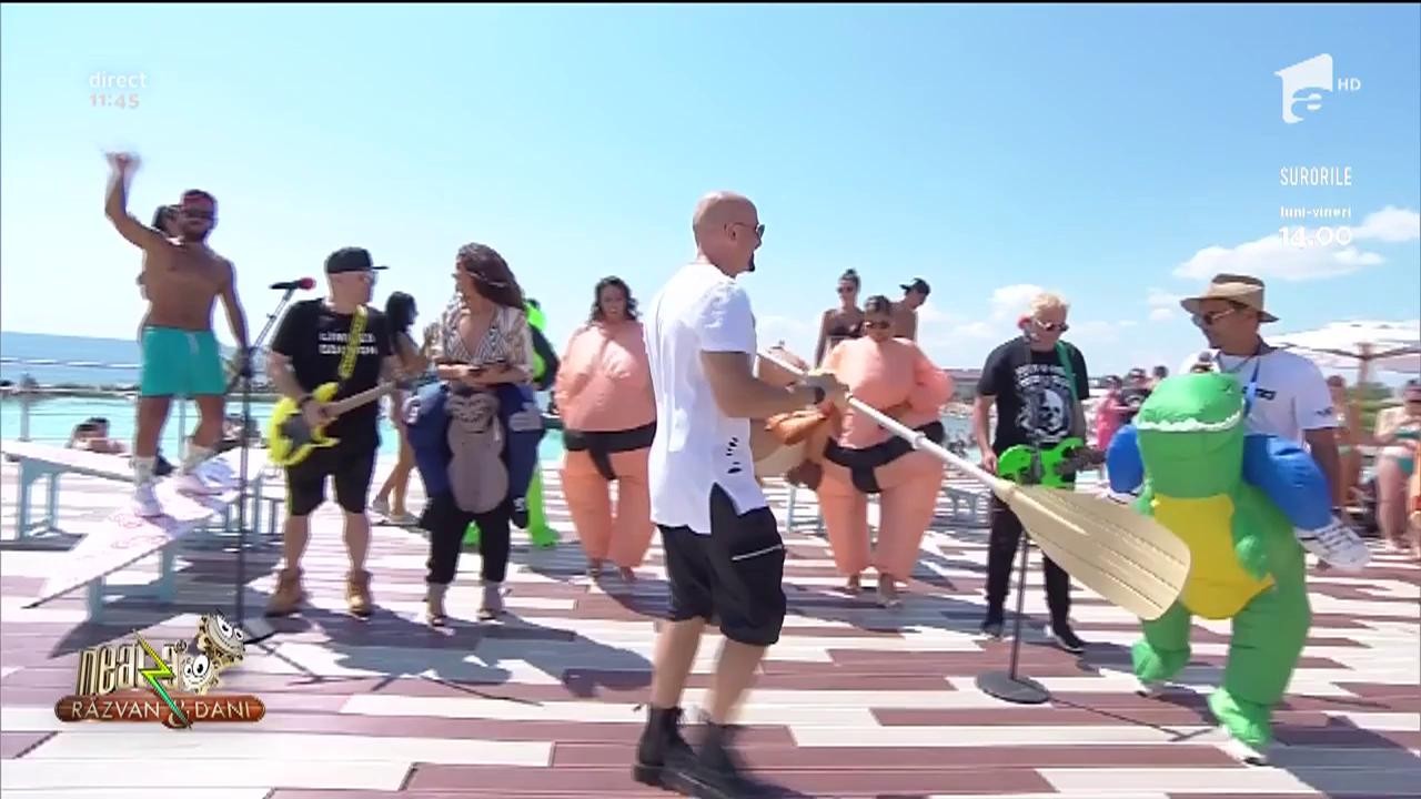 Trupa Voltaj c&acirc;ntă, la Neatza cu Răzvan și Dani, melodia "Las tot"