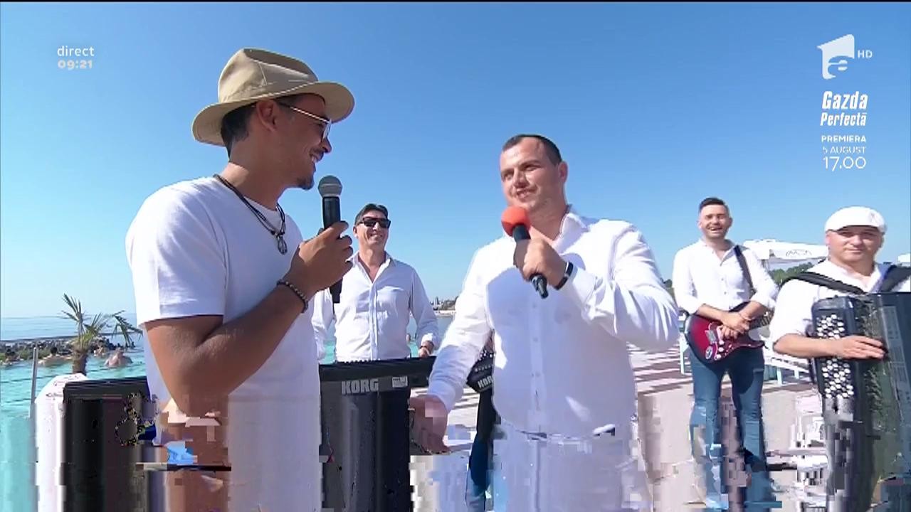 Formația Ianina c&acirc;ntă, la Neatza cu Răzvan și Dani, melodia Tu mintea mea