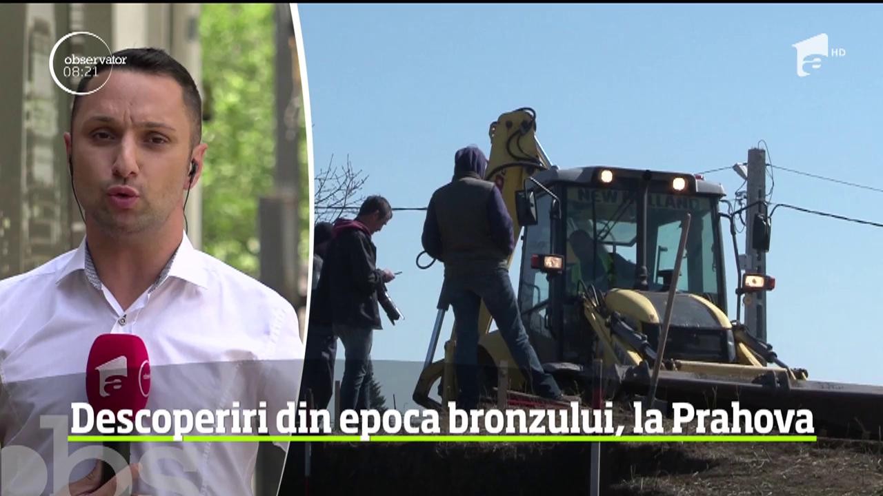 Descoperiri din epoca bronzului, &icirc;n Prahova