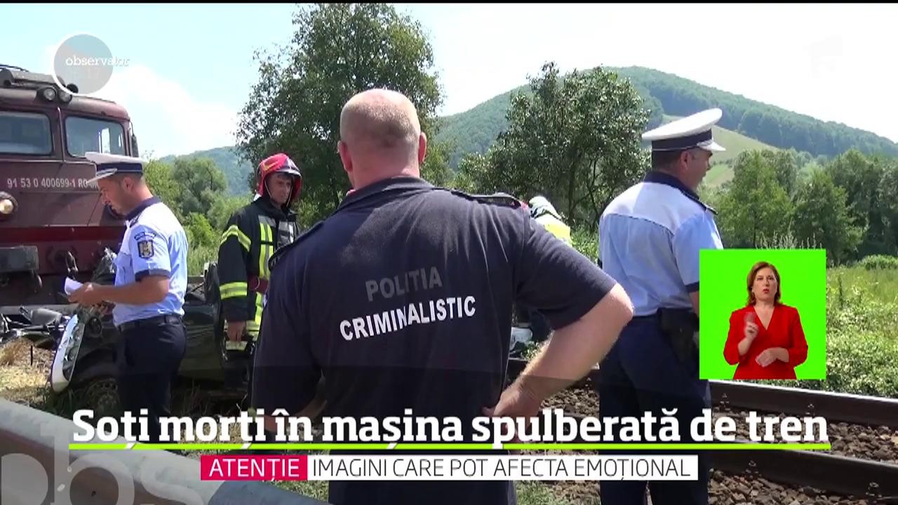 Tragedie &icirc;n Bistriţa-Năsăud, unde două vieţi s-au curmat &icirc;n urma unui accident feroviar