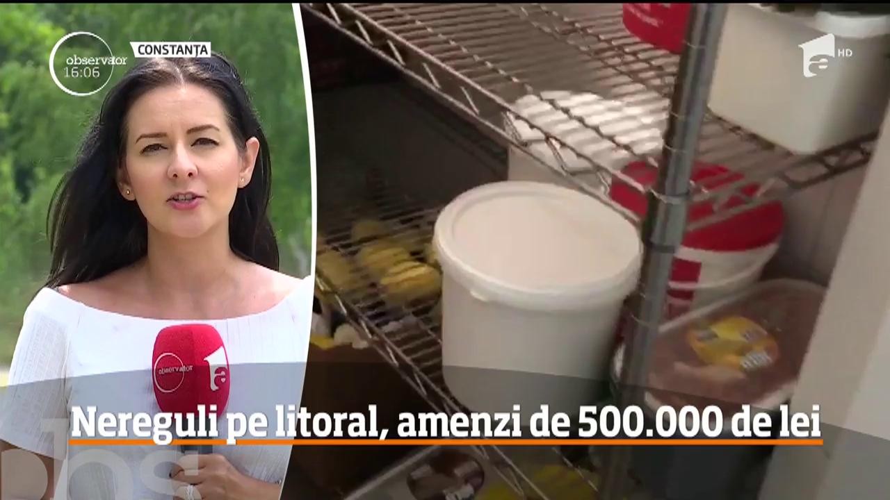 Atenţie de unde m&acirc;ncaţi la mare! Inspectorii sanitar-veterinari au descoperit m&acirc;ncare expirată